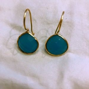 Kate Spade Blue Drop Earrings